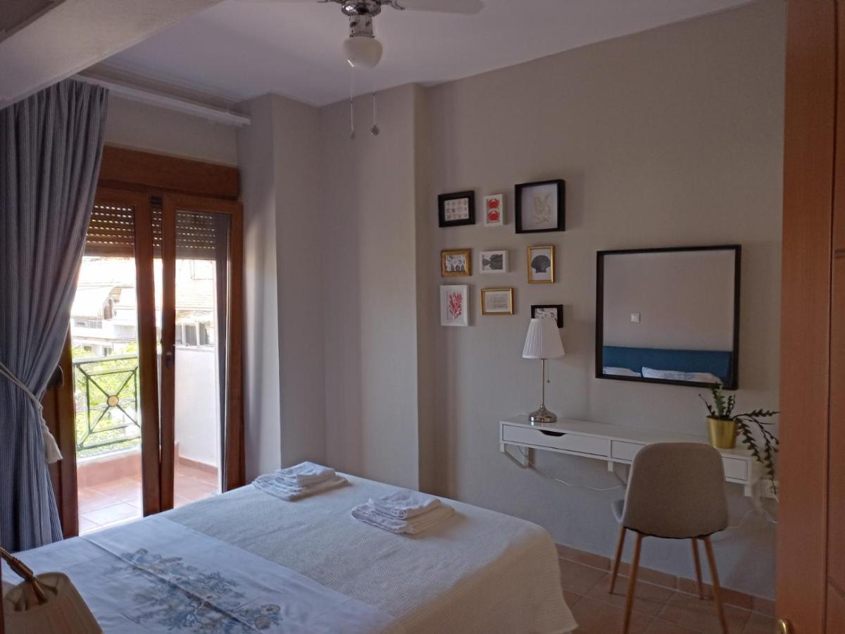 Navy Blue Appartement Nea Skioni Buitenkant foto