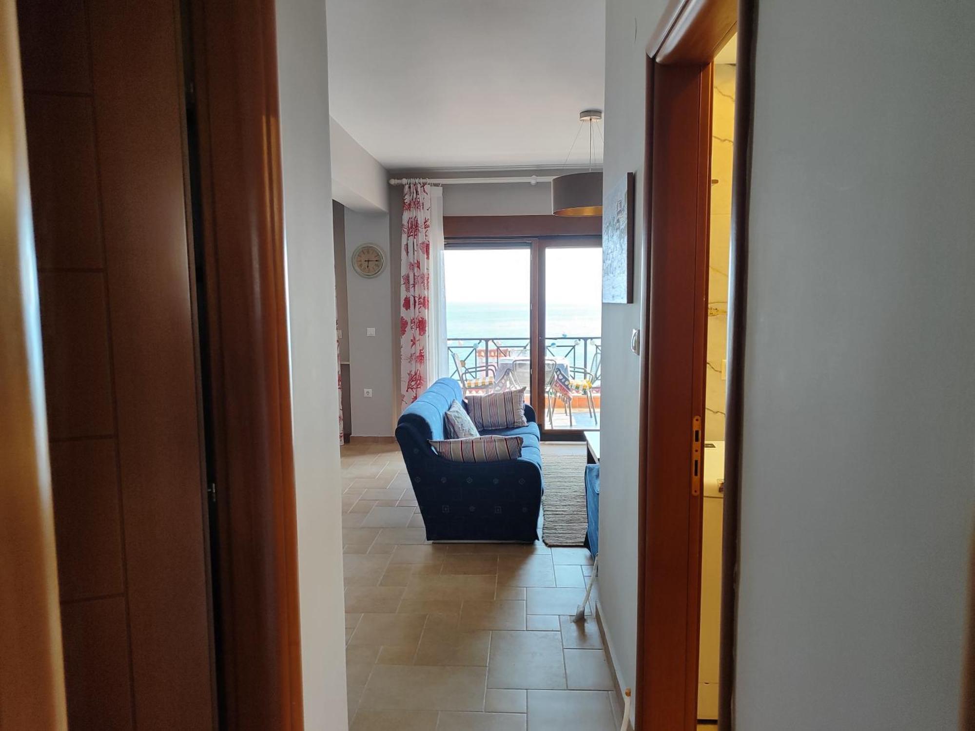 Navy Blue Appartement Nea Skioni Buitenkant foto