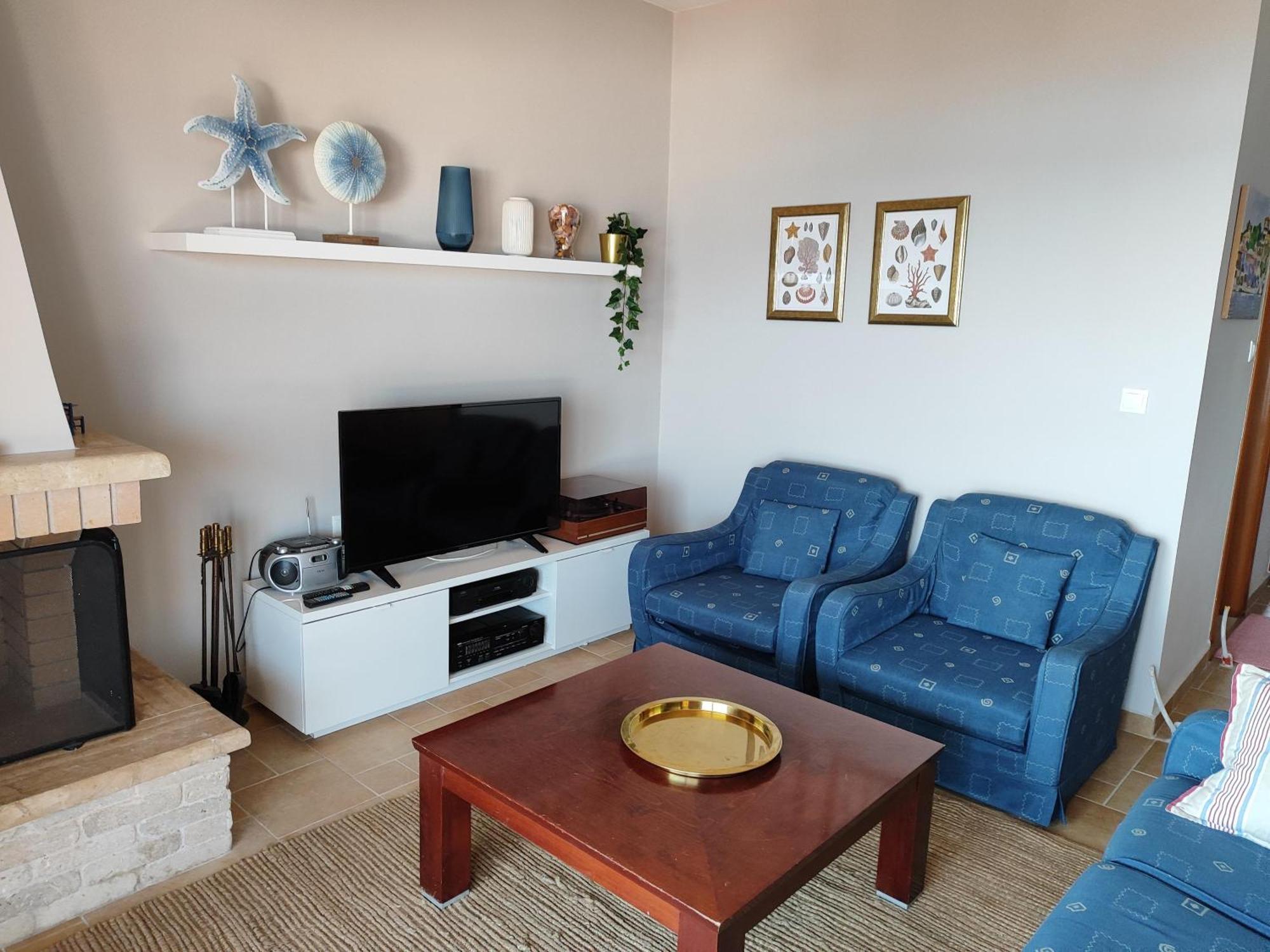 Navy Blue Appartement Nea Skioni Buitenkant foto