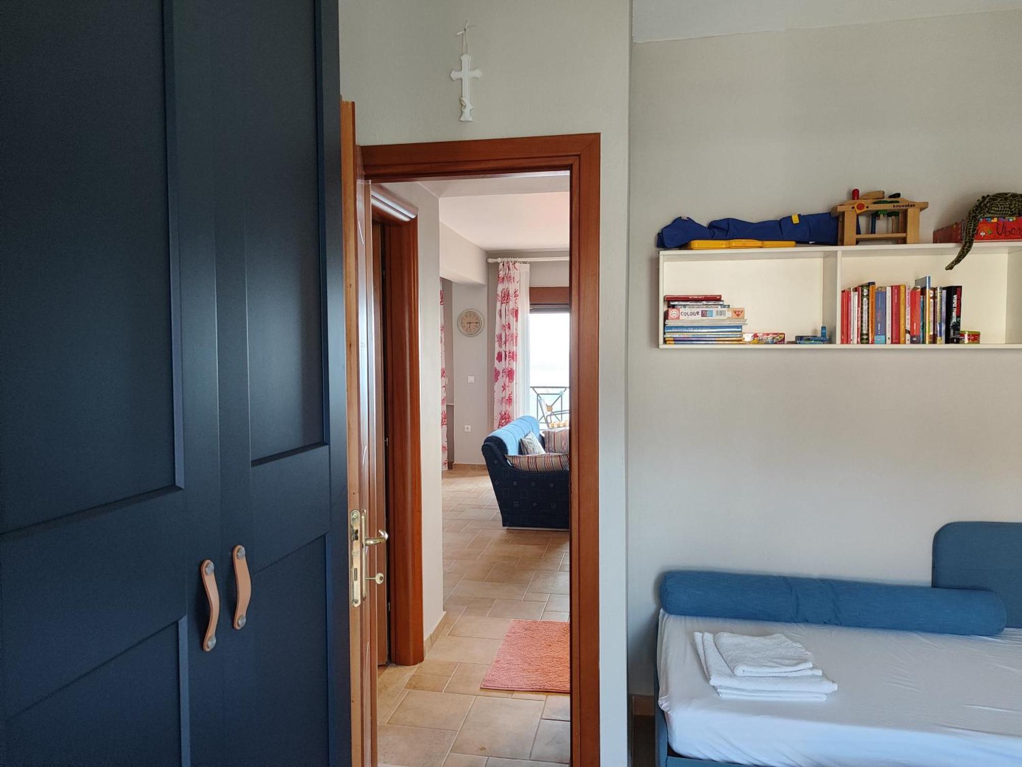 Navy Blue Appartement Nea Skioni Buitenkant foto