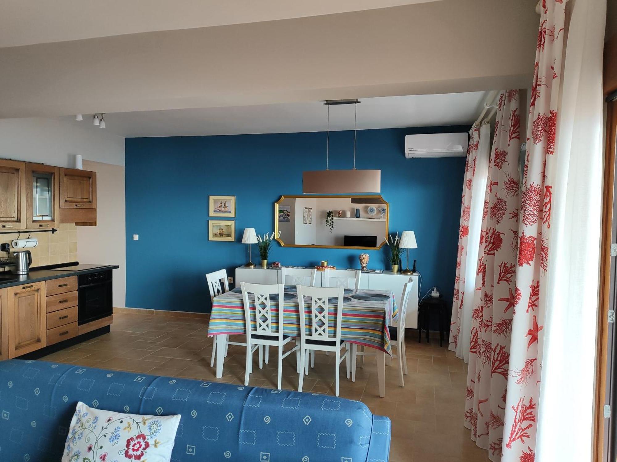 Navy Blue Appartement Nea Skioni Buitenkant foto